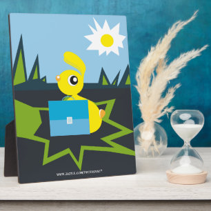 Zonnig Konijn Fotoplaat