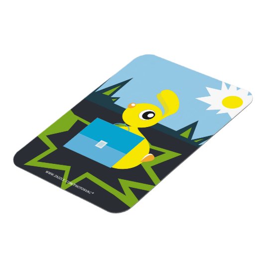 Zonnig Konijn Magneet (Linkerzijde)