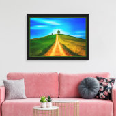 Zonnig Landschap Canvasprint Canvas Afdruk (Insitu (Woonkamer))