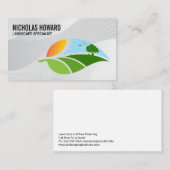 Zonnig Landschap | Groene Begroeiing Visitekaartje (Voorkant / Achterkant)