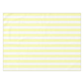 Zonnig nautisch pastelgeel strepenpatroon tafelkleed (Voorkant (Horizontaal))