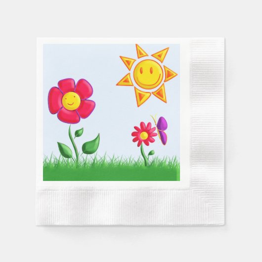 Zonnig servet (Voorkant)
