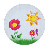 Zonnig  snijplank (Voorkant)
