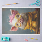  zonnig snuitvarken decoupage tissuepapier (Craft)