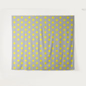 Zonnig Spatten Polka Dot Patroon Wandkleed (Voorkant (horizontaal))