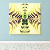 Zonnig sprookje canvas afdruk (Insitu (Houten vloer))