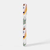 Zonnig strand leuk patroon iPhone 15 case (Rechterkant)