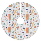 Zonnig strand leuk patroon kerstboom rok (Voorkant)