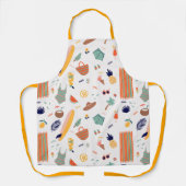 Zonnig strand leuk patroon schort (Voorkant)