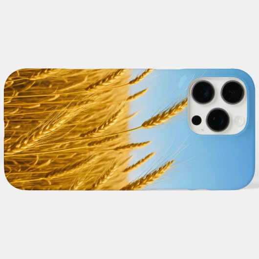 Zonnig tarweveld Case-Mate iPhone case (Achterkant (horizontaal))