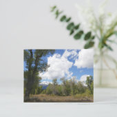 Zonnig Uitzicht van Grand Teton Mountain Briefkaart (Staand voorkant)