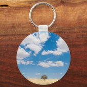 zonnig veld sleutelhanger (Voorkant)