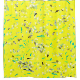 Zonnig vlucht douchegordijn