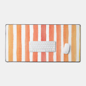 Zonnig Waterverf streeppatroon Bureaumat (Keyboard & Muis)