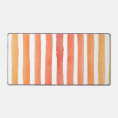 Zonnig Waterverf streeppatroon Bureaumat (Voorkant)