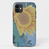 Zonnig Zomergeel Zonnebloem modern abstract Case-Mate iPhone Case (Achterkant)