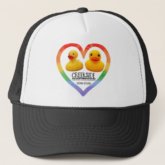 zonnige b en maanhoed trucker pet (Voorkant)