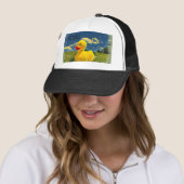 zonnige b hoed trucker pet (In situ)