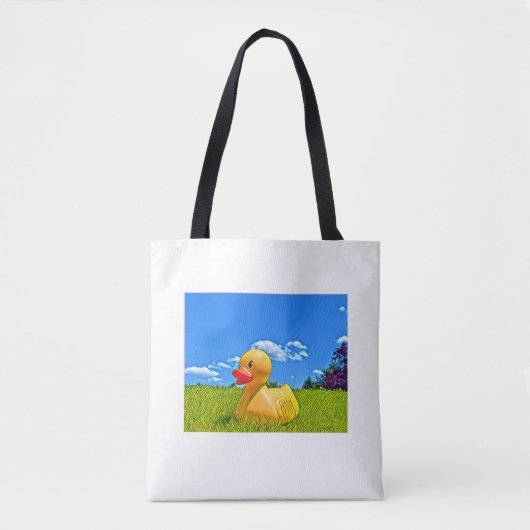 zonnige b-tas tote bag (Voorkant)
