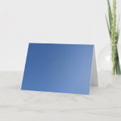 Zonnige blauwe hemel achtergrond kaart (Voorkant)