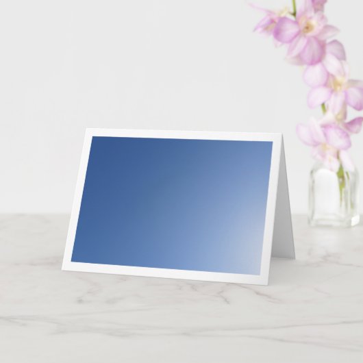 Zonnige blauwe hemel achtergrond kaart (Orchidee)