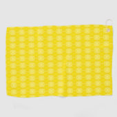 Zonnige Bloei Golfhanddoek (Horizontaal)
