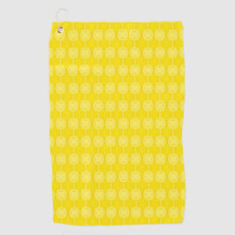 Zonnige Bloei Golfhanddoek