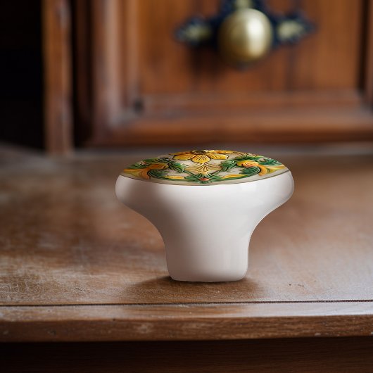 Zonnige Bloesem Delight Keramische Knob Pull Keramische Knop