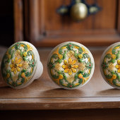 Zonnige Bloesem Delight Keramische Knob Pull Keramische Knop