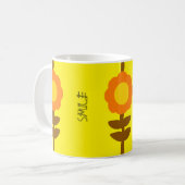 Zonnige Bloom Bloemenmok Koffiemok (Voorkant links)