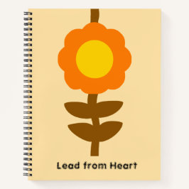 Zonnige Bloom Notitieboek