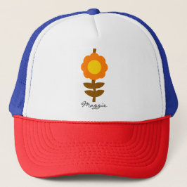 Zonnige Bloom Trucker Hoed Pet