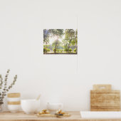 Zonnige Bomen Poster (Keuken)