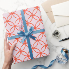 Zonnige Cirkel Cadeaupapier