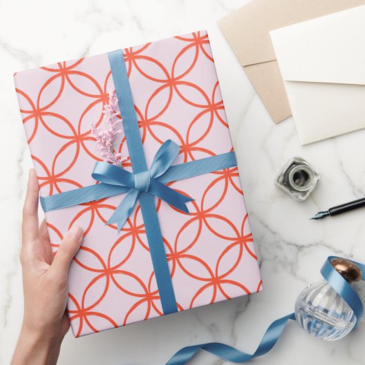 Zonnige Cirkel Cadeaupapier (Geschenken)