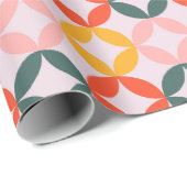 Zonnige Cirkel Cadeaupapier (Rol Hoek)