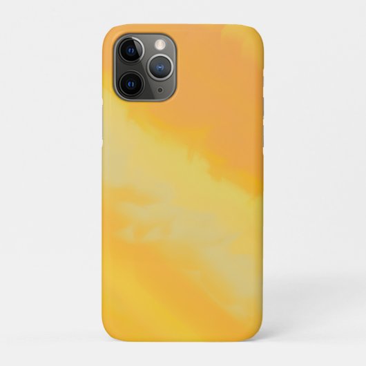 Zonnige Citroen Goud Waterverf  Case-Mate iPhone Case (Achterkant)