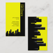 zonnige cityse visitekaartje (Voorkant / Achterkant)