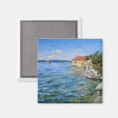 Zonnige dag aan de Bodensee (Zuid-Duitsland) Magneet (Voorkant / Achterkant)