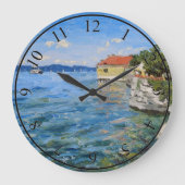 Zonnige dag aan het Bodenmeer in Zuid-Duitsland Grote Klok (Voorkant)