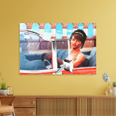 Zonnige Dag Canvas Afdruk (Insitu (Woonkamer))