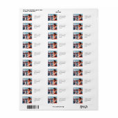 Zonnige Dag Etiket (Full Sheet)