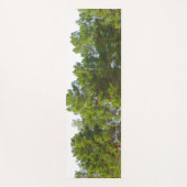Zonnige dag Groene Pine Treetops Yogamat (Voorkant)