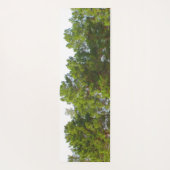 Zonnige dag Groene Pine Treetops Yogamat (Achterkant)