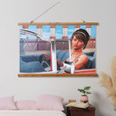 Zonnige Dag Hangend Wandkleed (Slaapkamer)