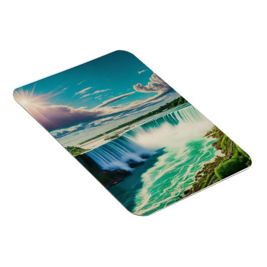 Zonnige dag in Niagara Herfsten Magneet (Rechterzijde)