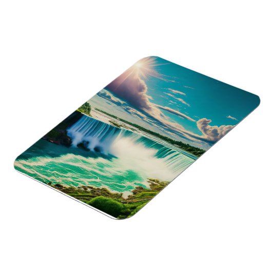 Zonnige dag in Niagara Herfsten Magneet (Linkerzijde)