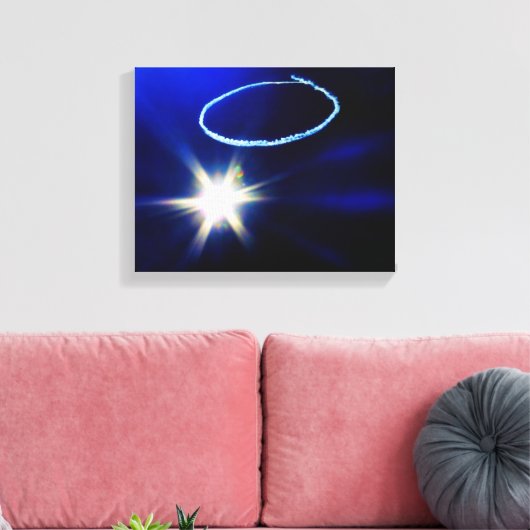 Zonnige dag in Oshkosh Canvas Afdruk (Insitu (Woonkamer))