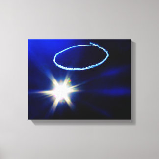 Zonnige dag in Oshkosh Canvas Afdruk