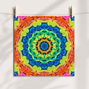Zonnige Dag Kaleidoscoop Poster